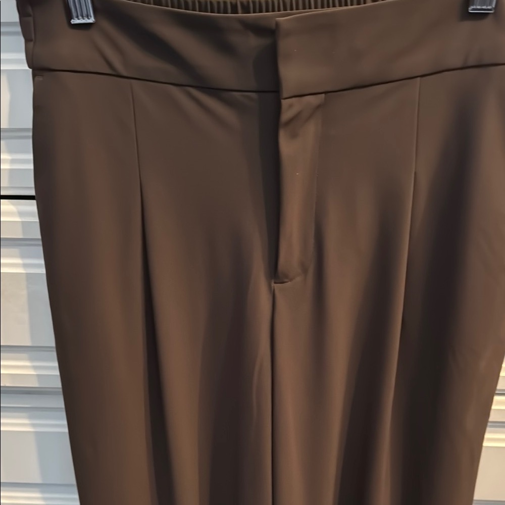 Athleta Truffle Brown wide pinnacle Women's Pants - Picture 7 of 7